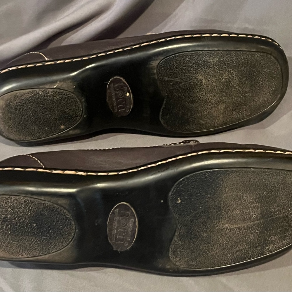 BORN Women’s 8.5 All Leather Brown Loafer Flats - Picture 7 of 7